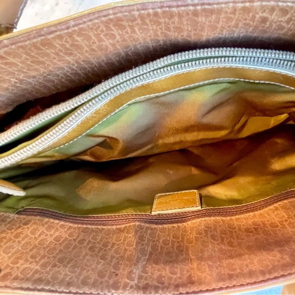 Christian Dior John Galliano Vintage 2001 Belt Bag, gold/orangey tan, GUC - Picture 14 of 16